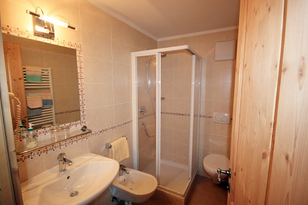 Foto del bagno Bed & Breakfast Haus Schmiedhofer