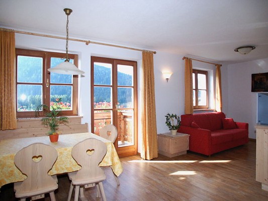 The living area Farmhouse apartments Feldsagerhof