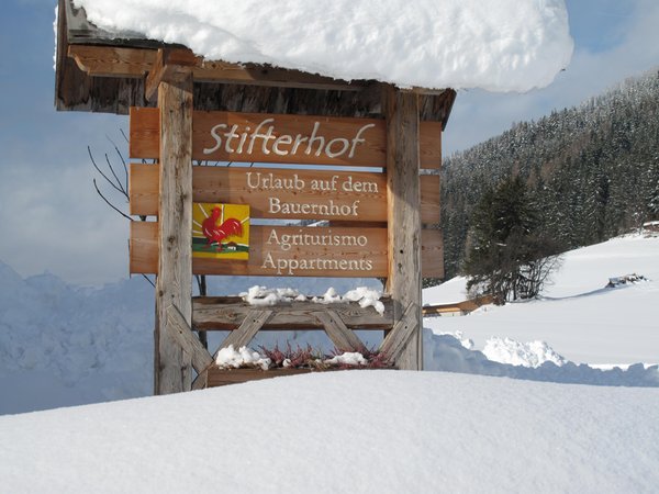 Photo exteriors in winter Stifterhof