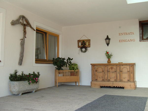 The entrance