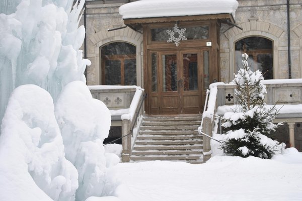 Foto invernale di presentazione Hotel Park Des Dolomites
