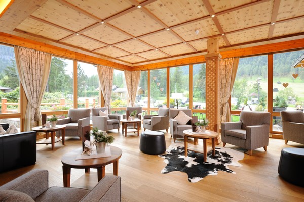 The common areas Hotel + Residence Bad Moos Dolomites Spa Resort
