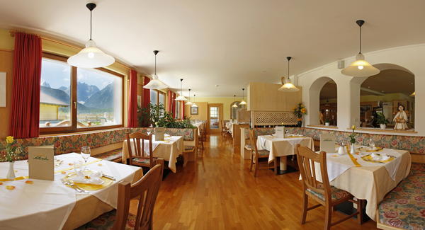 Das Restaurant Sexten - Moos Biovita Hotel Alpi