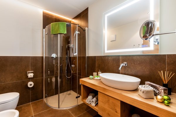 Foto del bagno Appartamenti La Villetta & Chalets 4 Sorus