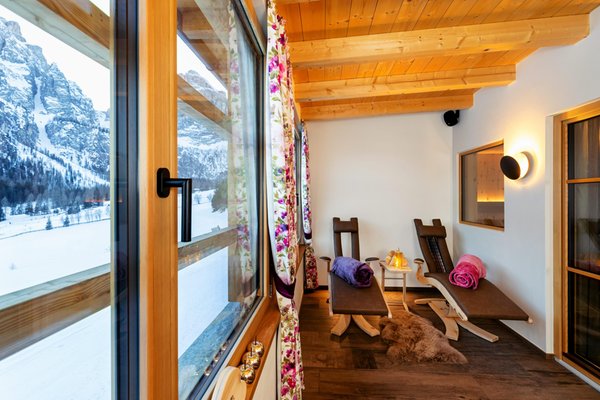 Foto del wellness Appartamenti La Villetta & Chalets 4 Sorus