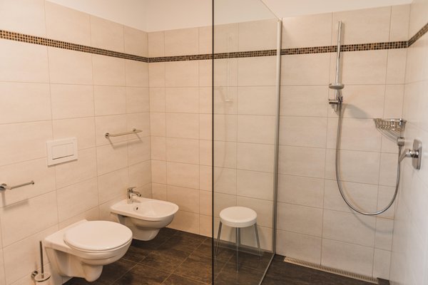 Foto del bagno Garni + Appartamenti Bergland