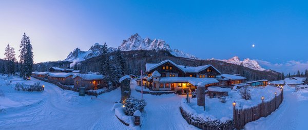 Photo exteriors in winter Mountain Resort Patzenfeld