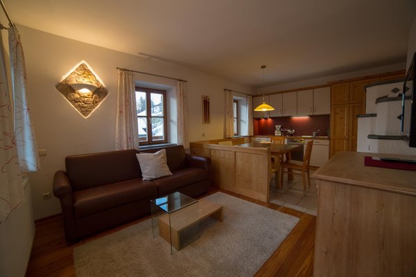 La zona giorno Handra - Residence 3 stelle
