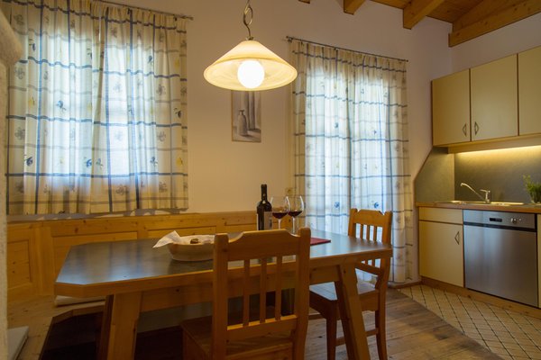 La zona giorno Handra - Residence 3 stelle