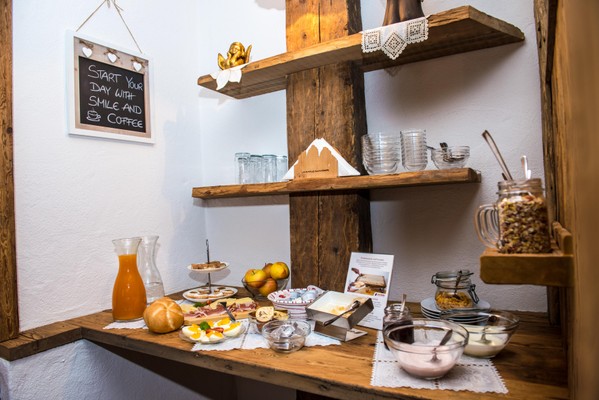 Das Frühstück Zimmer + Ferienwohnungen Landhaus Summerer