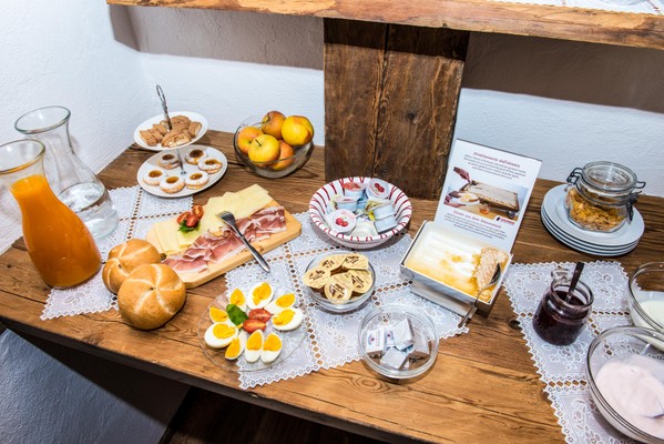 Das Frühstück Zimmer + Ferienwohnungen Landhaus Summerer