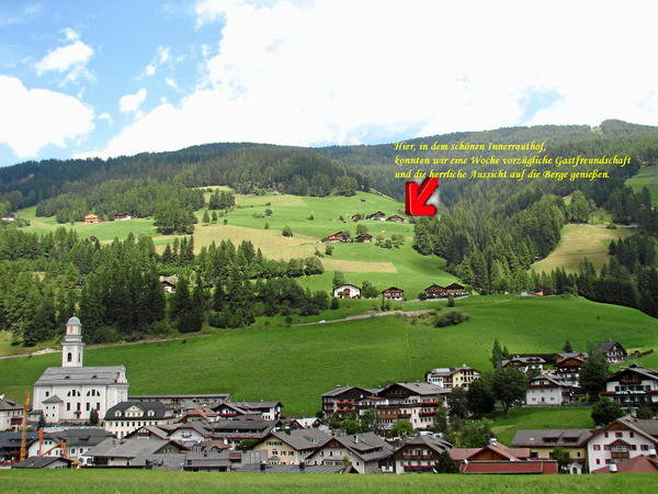 Position Farmhouse B&B Innerrauthof Sesto / Sexten