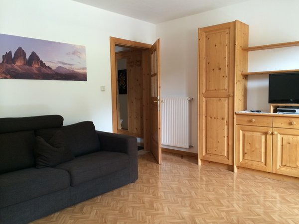 La zona giorno Appartements Barbara