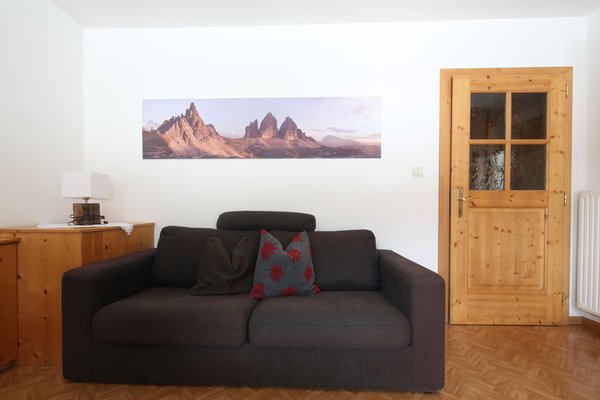 La zona giorno Appartements Barbara