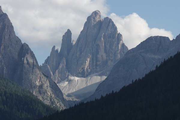 Aussicht Sexten