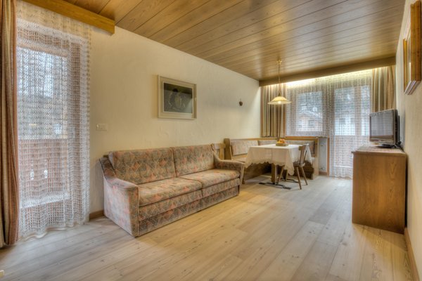 La zona giorno Appartamenti Haus Albertini