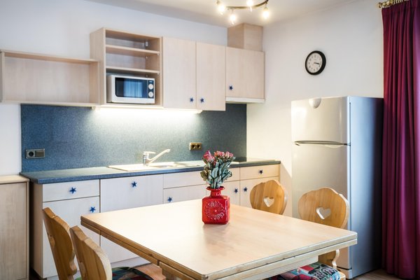 Foto della cucina Corvara Apartments