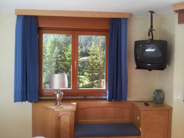 Die Gemeinschaftsräume Chalets Dolomites Brigitte - Appartements & B&B
