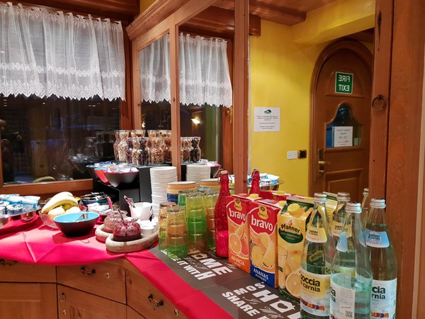 Das Frühstück Chalets Dolomites Brigitte - Appartements & B&B