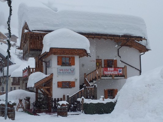 Foto Außenansicht Ferienwohnung Chalet Heidi