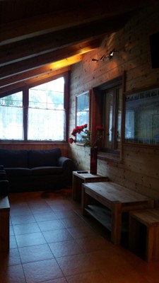 La zona giorno Appartamenti Chalet Helen