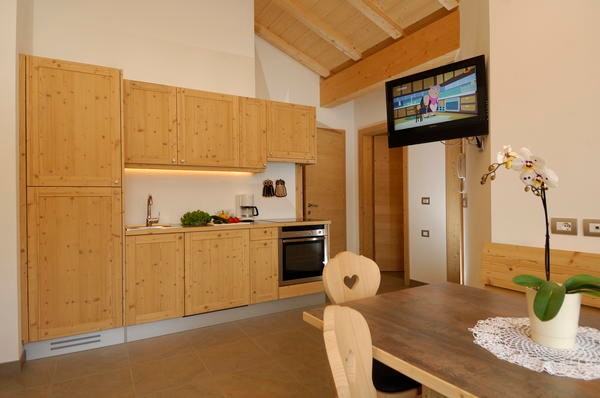 Foto der Küche Moarhof Natur Apartment