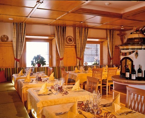 Il ristorante Curon Goldener Adler