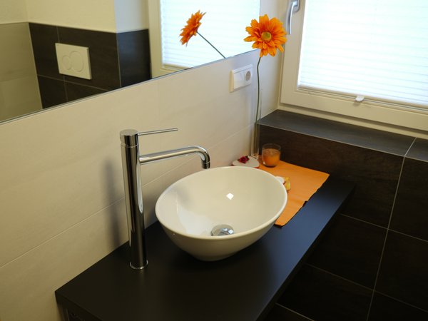 Foto del bagno Camere private + Appartamenti Haus Talblick
