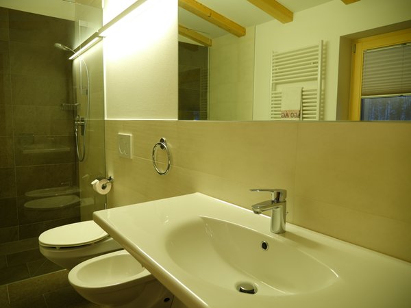 Foto del bagno Camere private + Appartamenti Haus Talblick