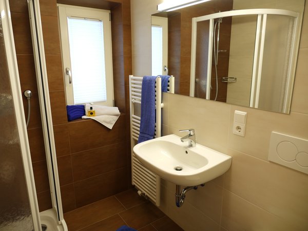 Foto del bagno Camere private + Appartamenti Haus Talblick