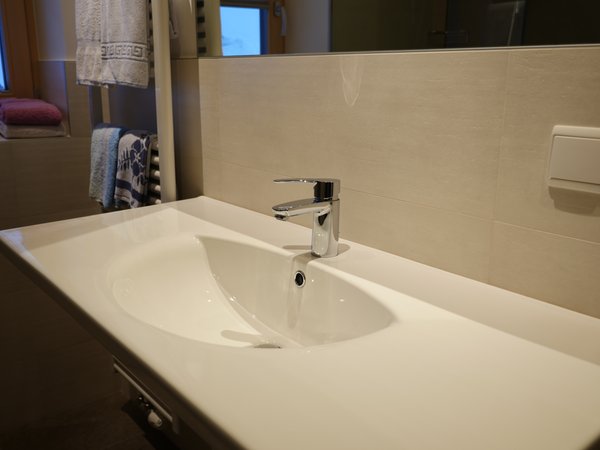Foto del bagno Camere private + Appartamenti Haus Talblick