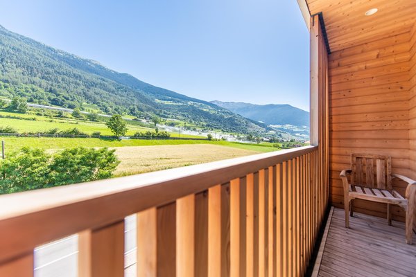 Foto del balcone Biohotel Panorama