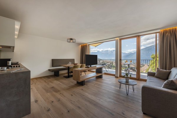 La zona giorno Aparthotel Maraias – Luxury Suites & Apartments