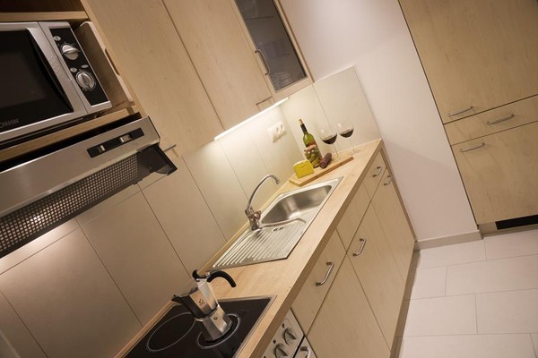 La zona giorno Aparthotel Zum Christophorus