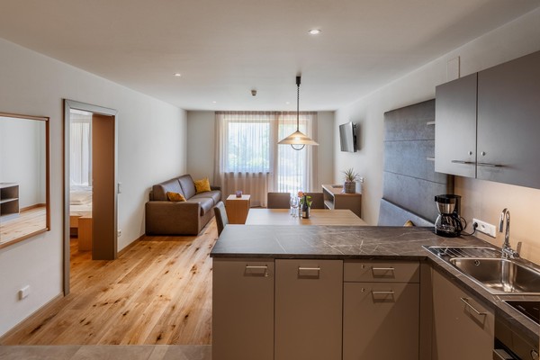 Foto della cucina Hotel Margun - living&room