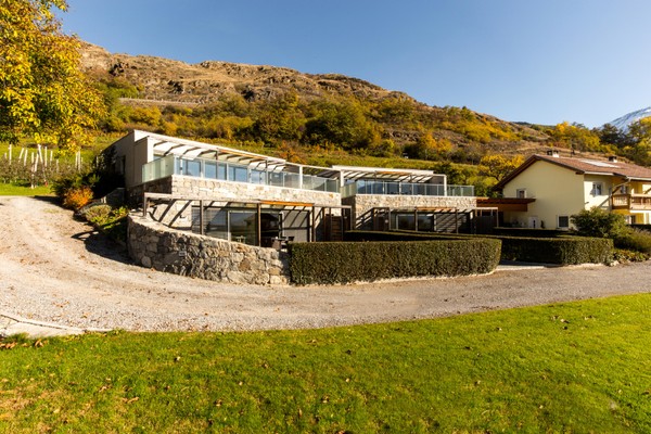 Foto Außenansicht Ferienwohnungen auf dem Bauernhof Falatschhof
