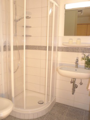 Foto del bagno Garni + Appartamenti Ortlerblick