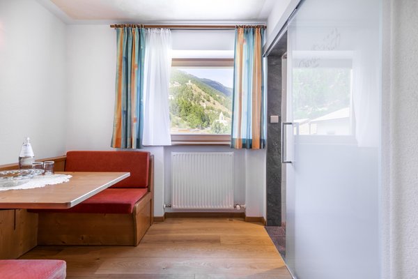 La zona giorno Hotel Chavalatsch