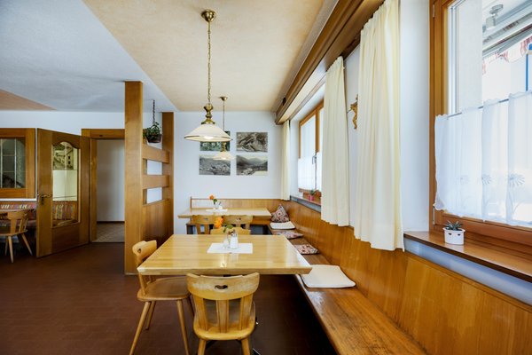 Il ristorante Tubre in Val Monastero Chavalatsch