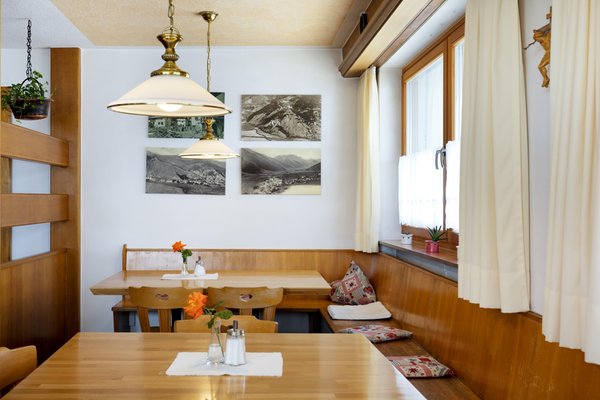 Il ristorante Tubre in Val Monastero Chavalatsch