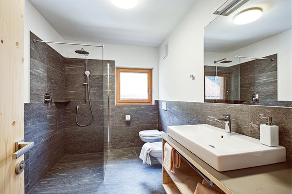 Foto del bagno Hotel Gertraud