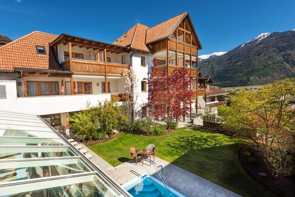 Foto esterno in estate Landhaus Fux