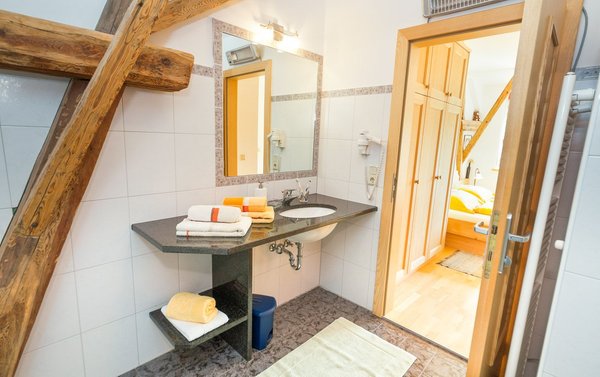 Photo of the bathroom Farmhouse apartments Fohlenhof