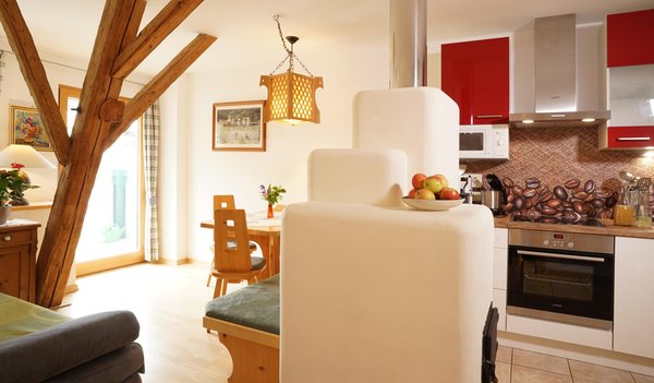 The living area Farmhouse apartments Fohlenhof