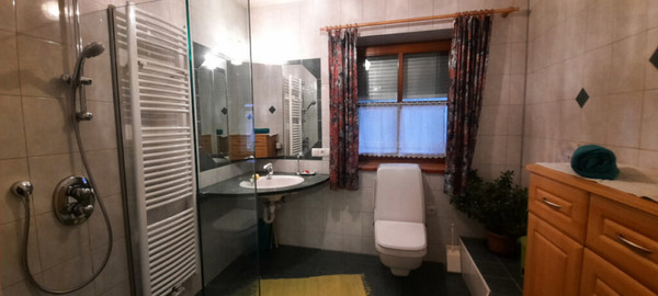 Foto del bagno Appartamenti in agriturismo Brunnentalhof