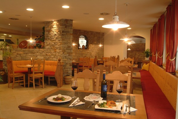 Il ristorante Laces Latsch an der Etsch