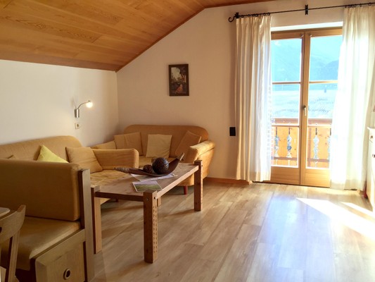 Der Wohnraum Garni-Hotel + Residence Obkircher