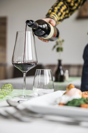 Il ristorante Val Martello Burgaunerhof