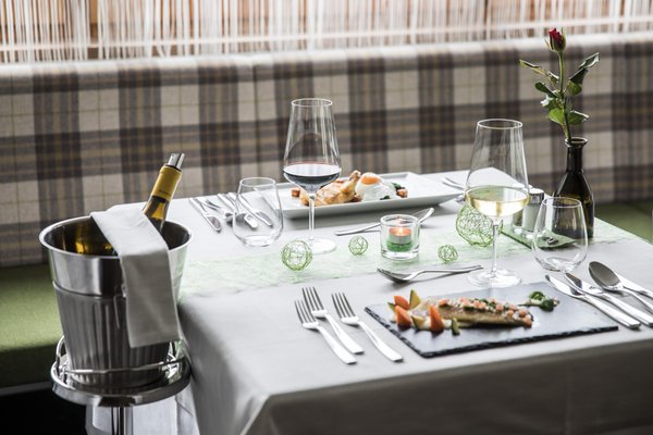 Il ristorante Val Martello Burgaunerhof
