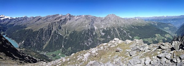 Panoramic view Val Martello / Martelltal